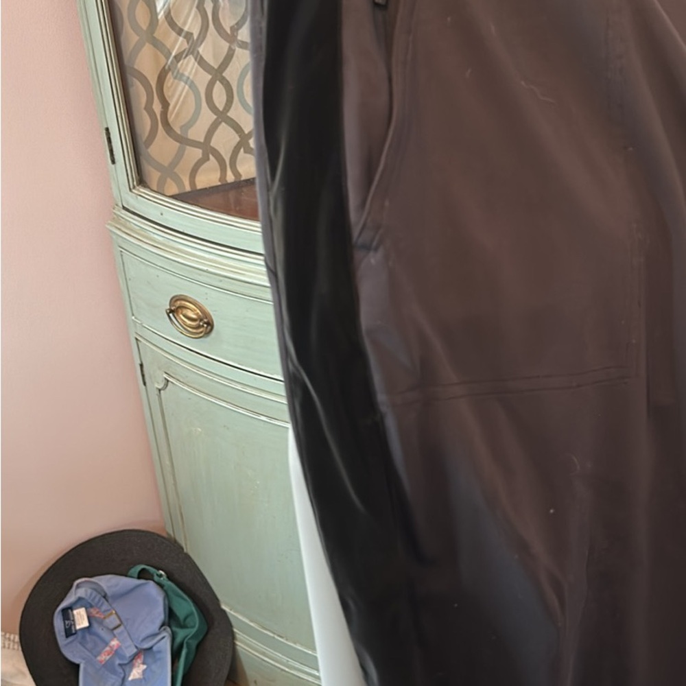 Athleta Black Tuxedo Stripped Joggers - Picture 2 of 3